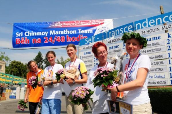 běh kladno 24 48 2009 sri chinmoy marathon team